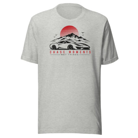Chase Moments Not Things Tee – Athletic Heather T-shirt