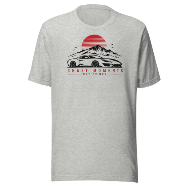 Chase Moments Not Things Tee – Athletic Heather T-shirt