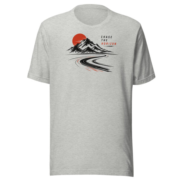 Chase the Horizon Road Tee – Athletic Heather T-shirt