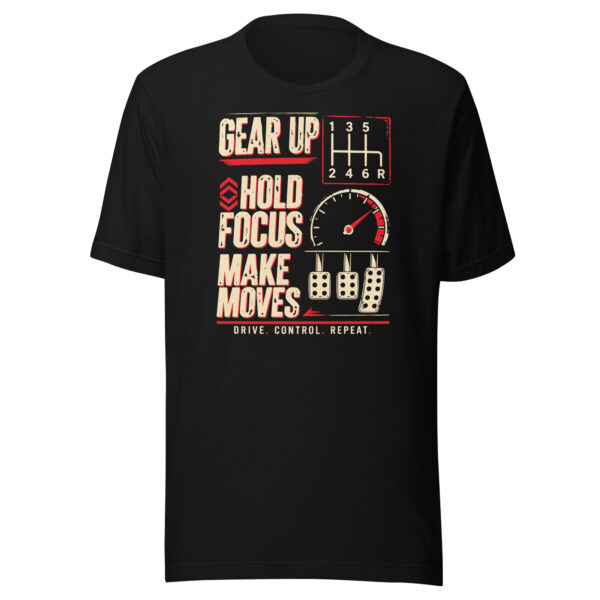 Gear Up Hold Focus Tee – Black T-shirt