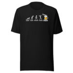 Monday to Friday Evolution Tee – Black T-shirt