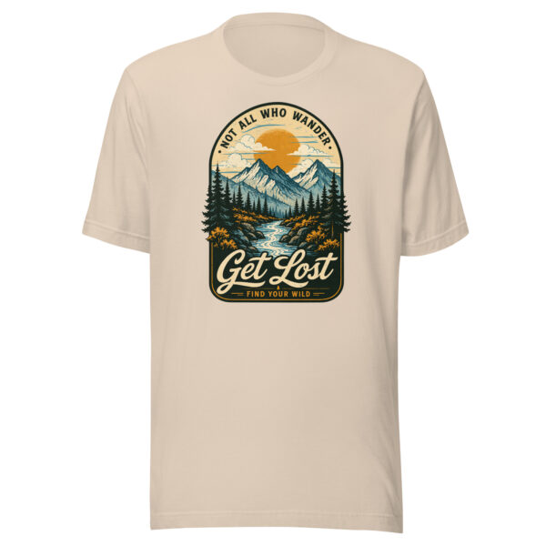 Get Lost Find Your Wild Tee – Soft Cream T-shirt